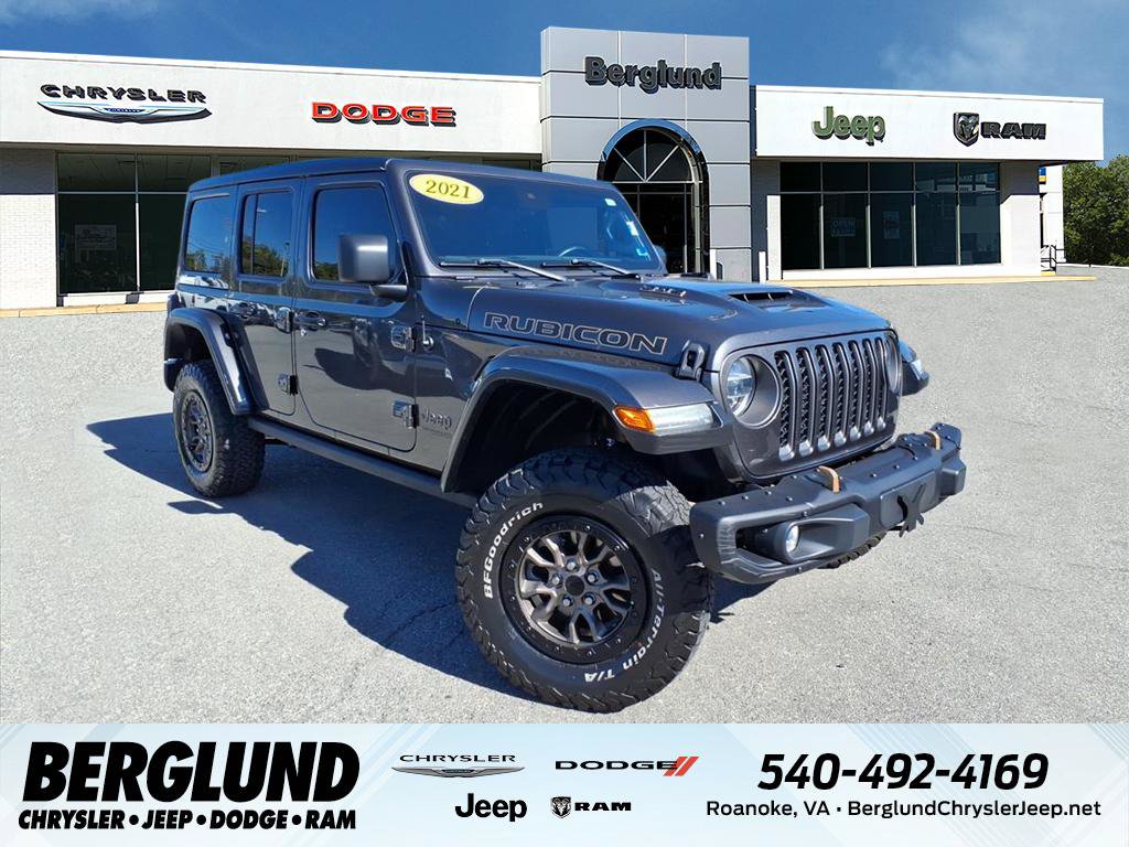 Used 2021 Jeep Wrangler Unlimited Rubicon w/ Trailer Tow Package