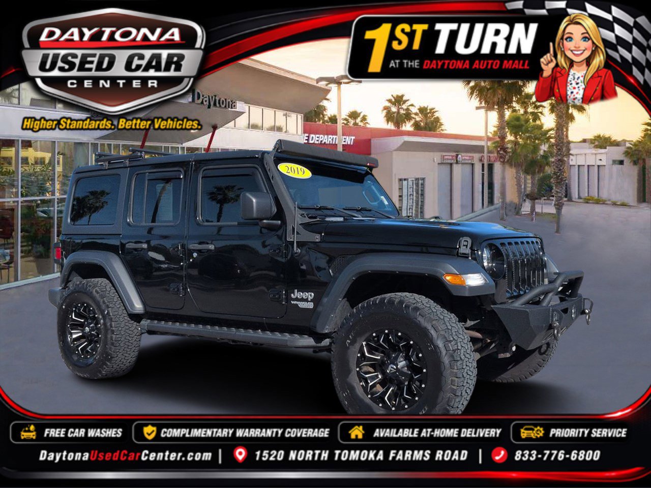 Used 2019 Jeep Wrangler Unlimited Sport S image 1