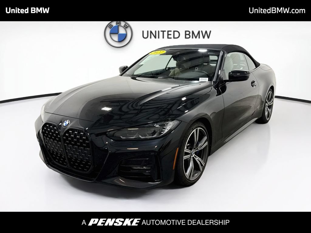 Used 2022 BMW 430i Convertible w/ M Sport Package