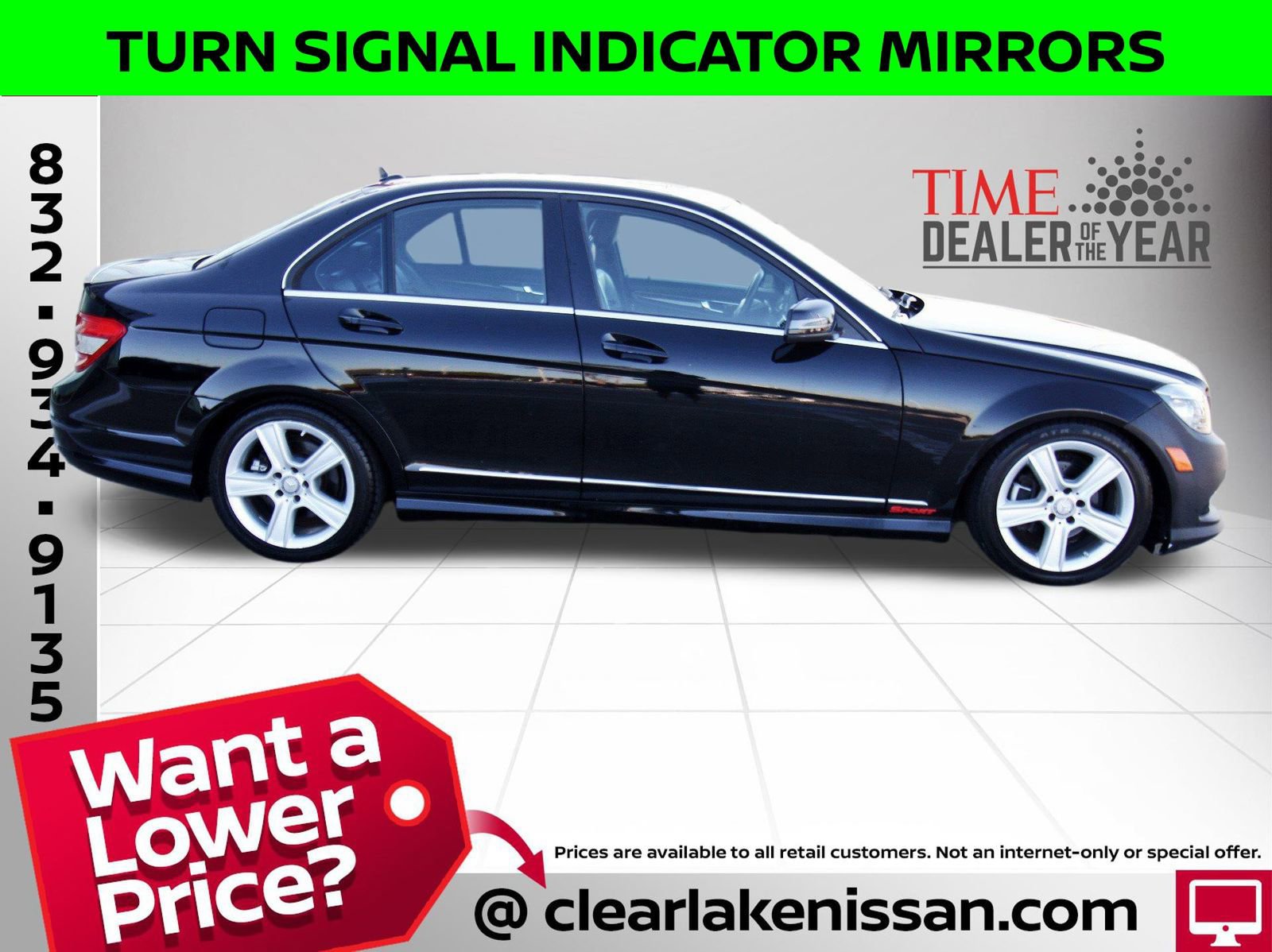 Used 2011 Mercedes-Benz C 300 4MATIC Sedan image 8