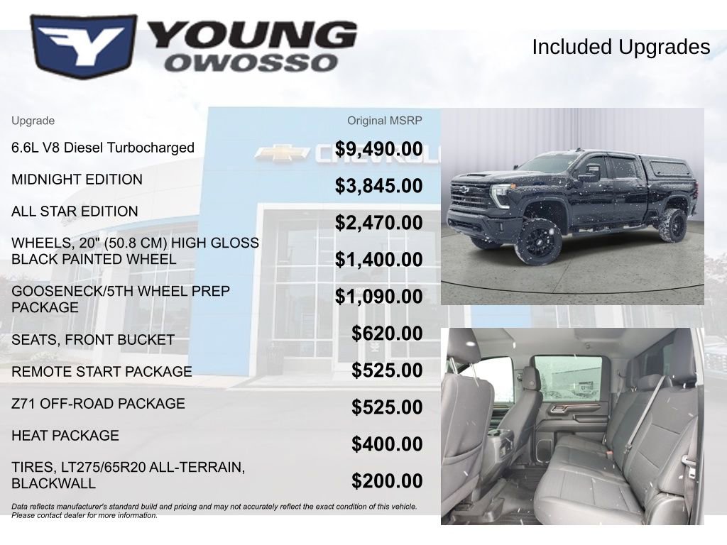 Used 2024 Chevrolet Silverado 2500 LT w/ Midnight Edition image 4