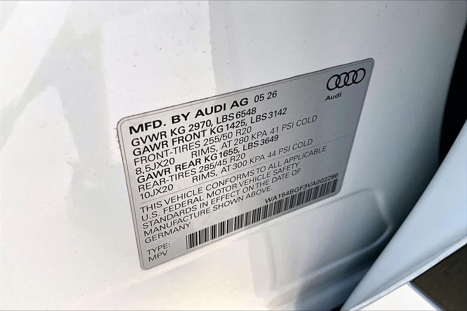 New 2027 Audi Q6 e-tron Premium Plus AWD/4WD image 17