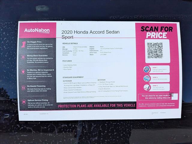 Used 2020 Honda Accord Sport image 23