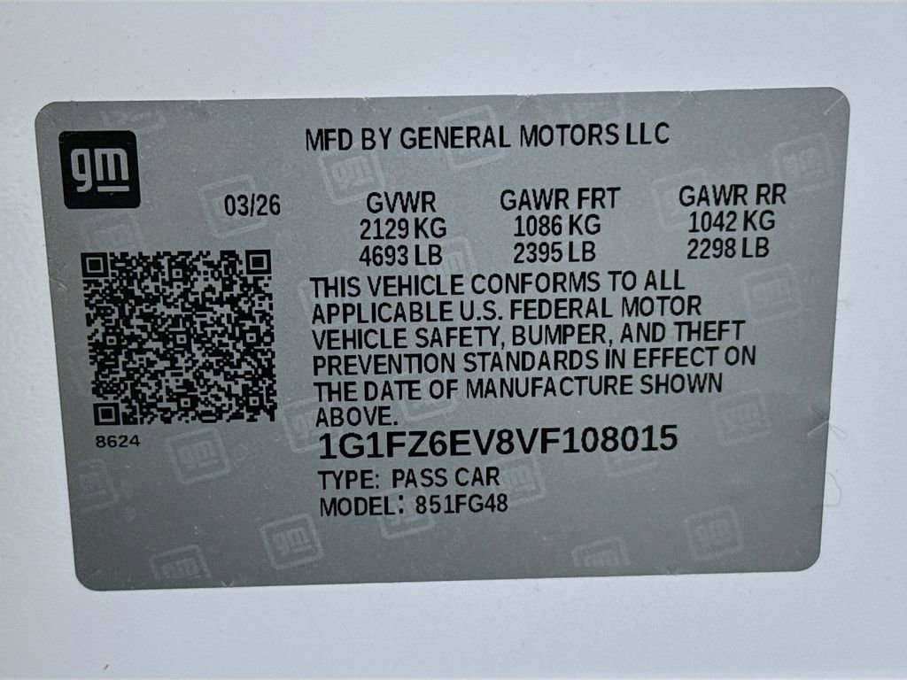 New 2027 Chevrolet Bolt RS FWD image 30