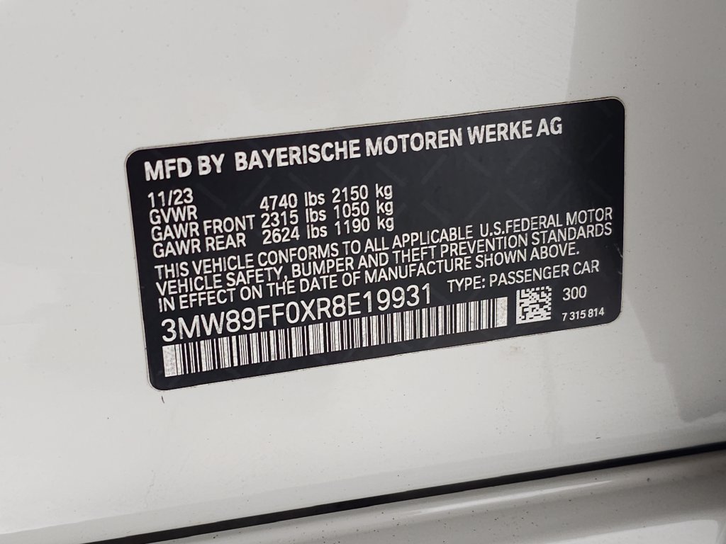 Certified 2024 BMW 330i xDrive Sedan w/ Premium Package AWD/4WD image 33