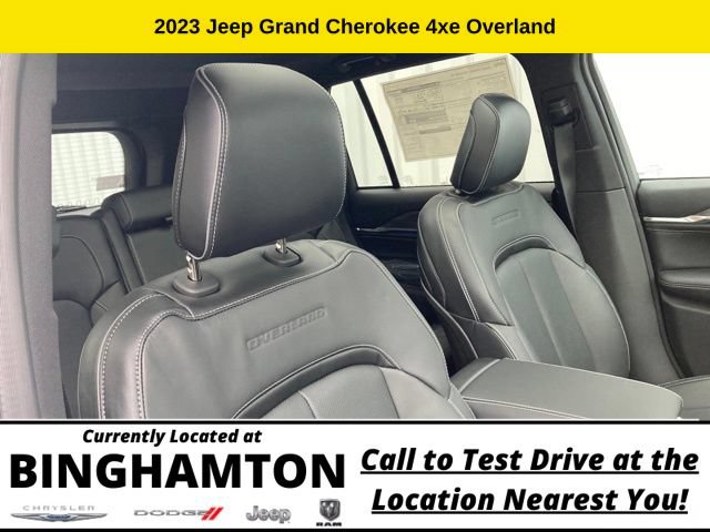 New 2023 Jeep Grand Cherokee Overland AWD/4WD image 28