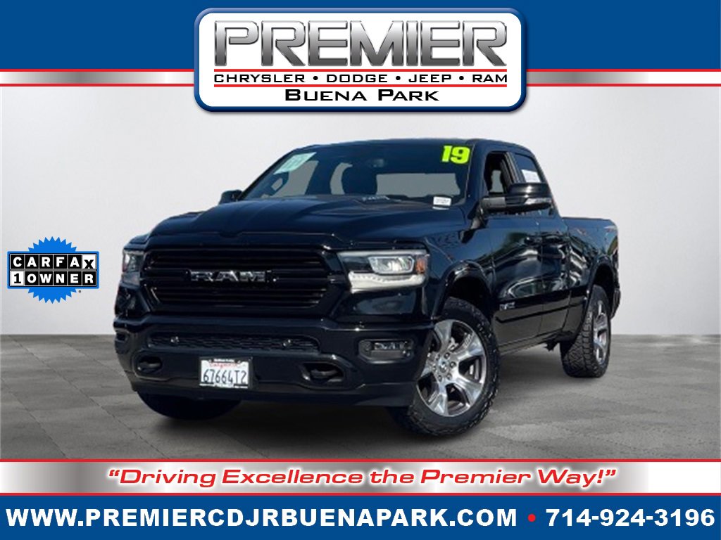 Certified 2019 RAM 1500 Laramie