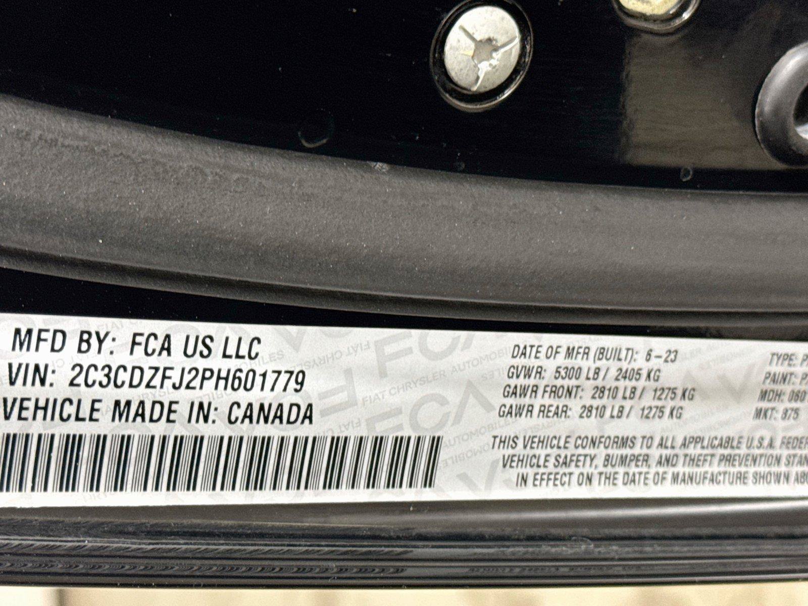 Used 2023 Dodge Challenger R/T Scat Pack RWD image 28
