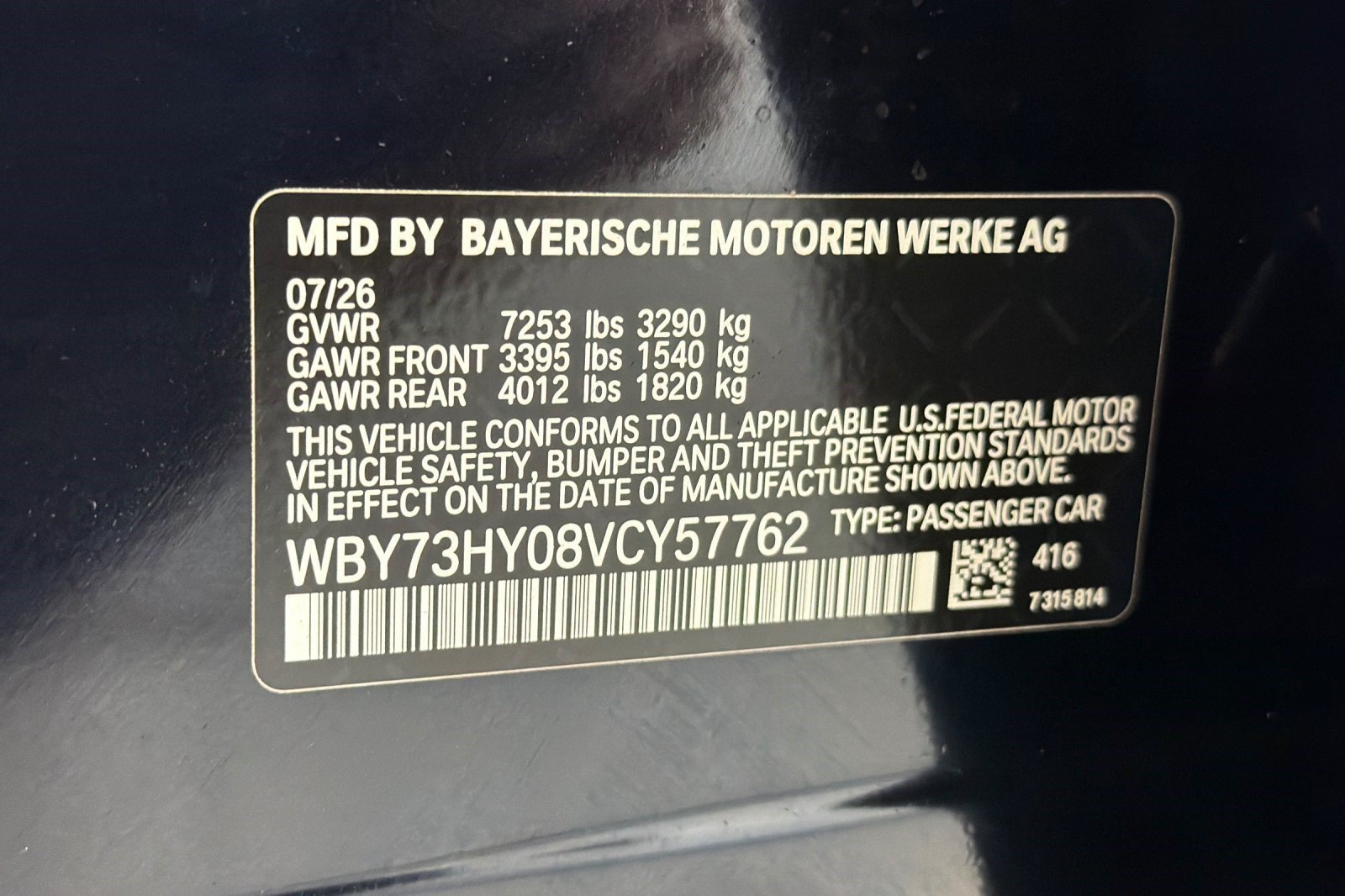 New 2027 BMW i7 xDrive60 w/ M Sport Professional Package AWD/4WD image 22