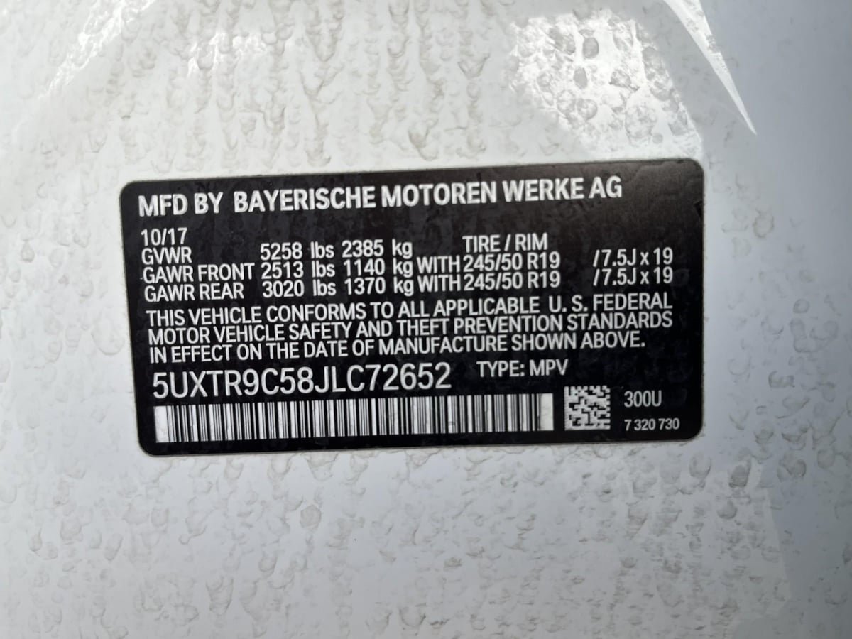 Used 2018 BMW X3 xDrive30i AWD/4WD image 14