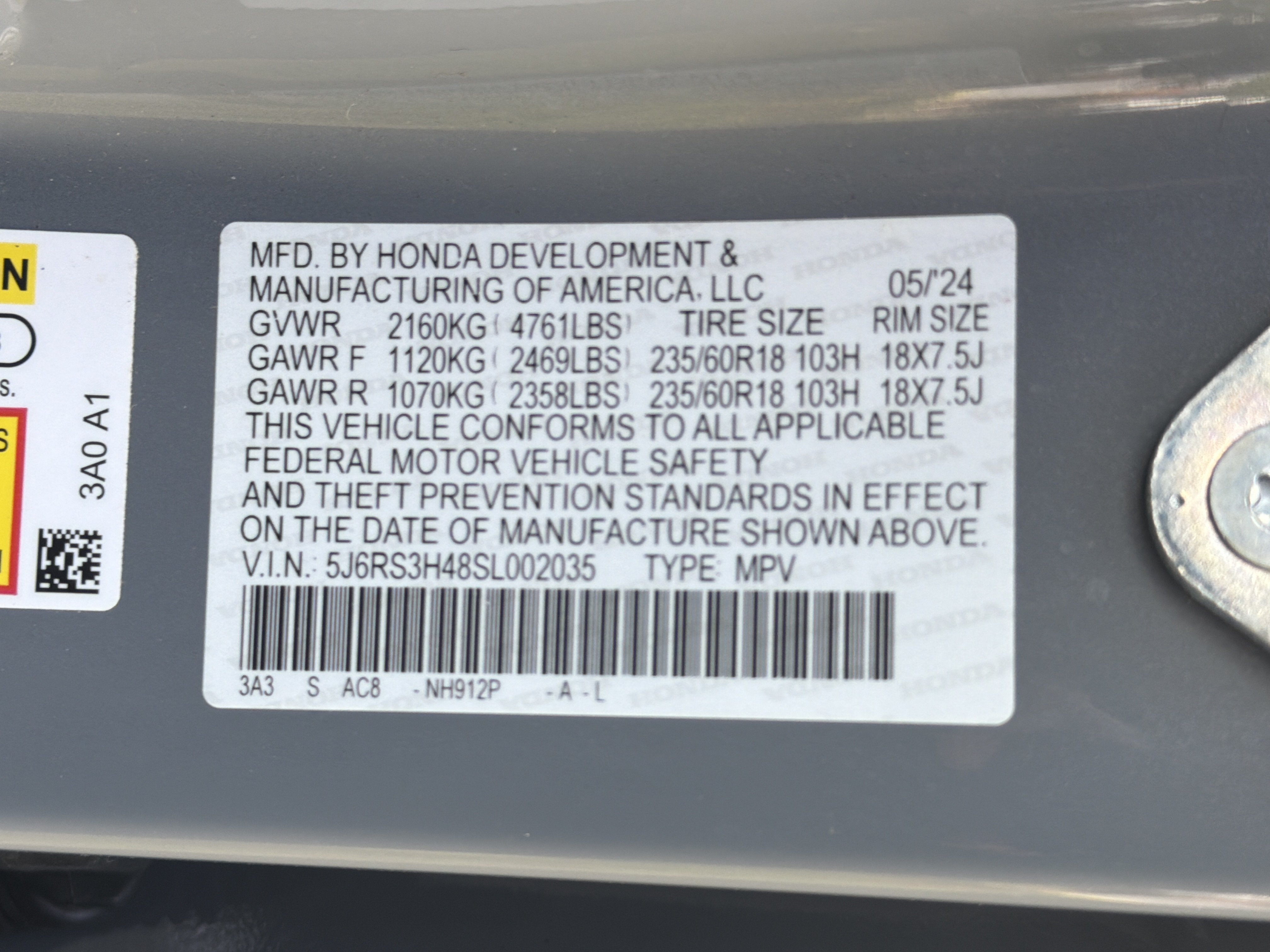 Certified 2025 Honda CR-V EX image 36