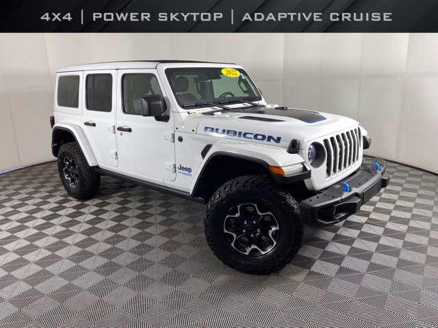 Used 2022 Jeep Wrangler Unlimited Rubicon 4xe w/ Steel Bumper Group AWD/4WD 360° Tour