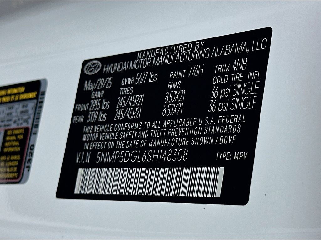 Certified 2025 Hyundai Santa Fe Calligraphy image 33