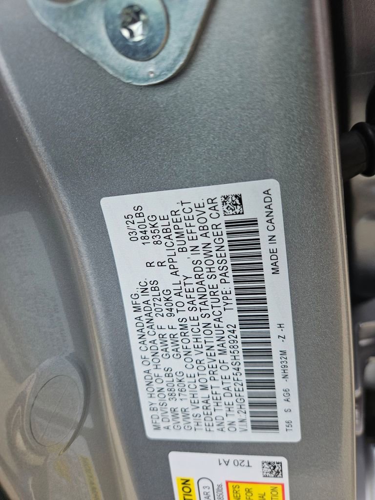 Used 2025 Honda Civic Sport image 29