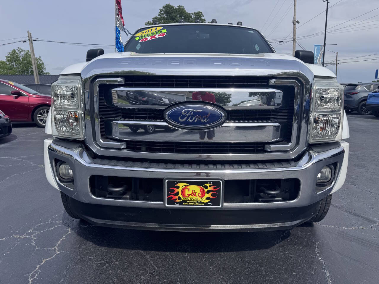 Used 2014 Ford F450 Lariat w/ Lariat Ultimate Package AWD/4WD image 9