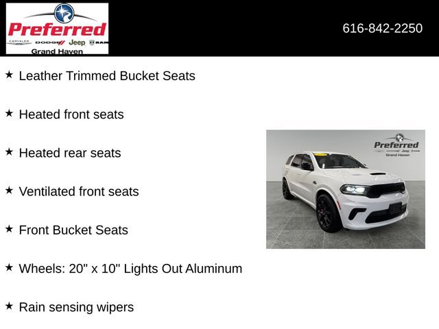 Used 2024 Dodge Durango SRT w/ Black Package AWD/4WD image 18