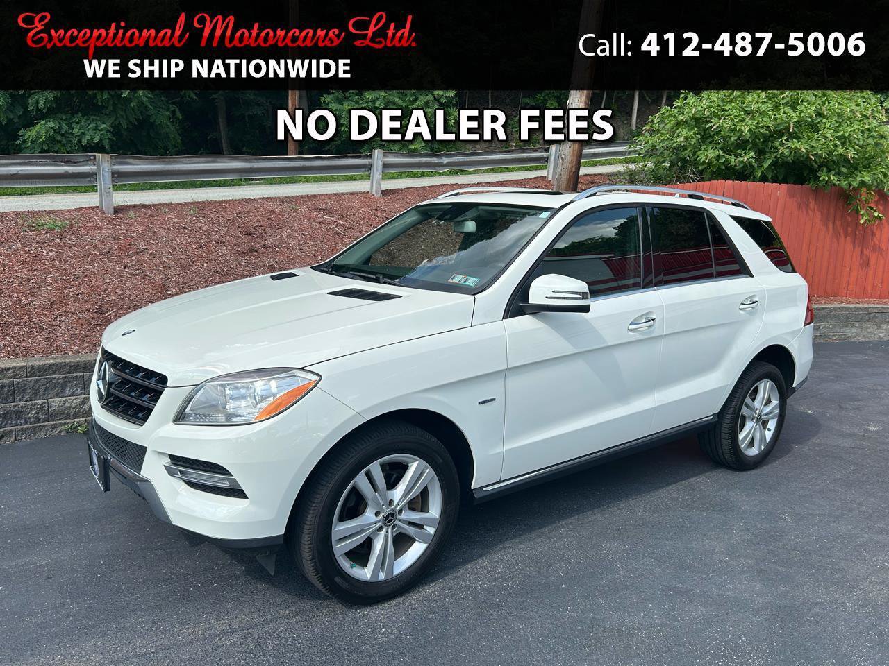 Used 2012 Mercedes-Benz ML 350 4MATIC