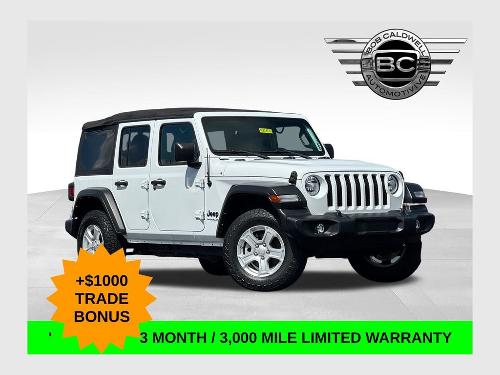 Used 2022 Jeep Wrangler Unlimited Sport AWD/4WD image 1