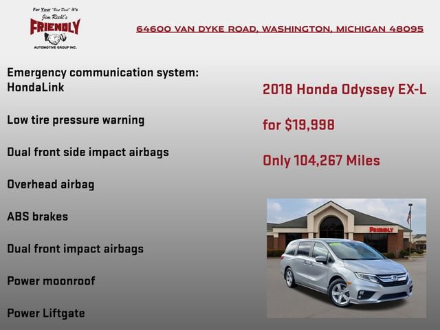 Used 2018 Honda Odyssey EX-L image 20