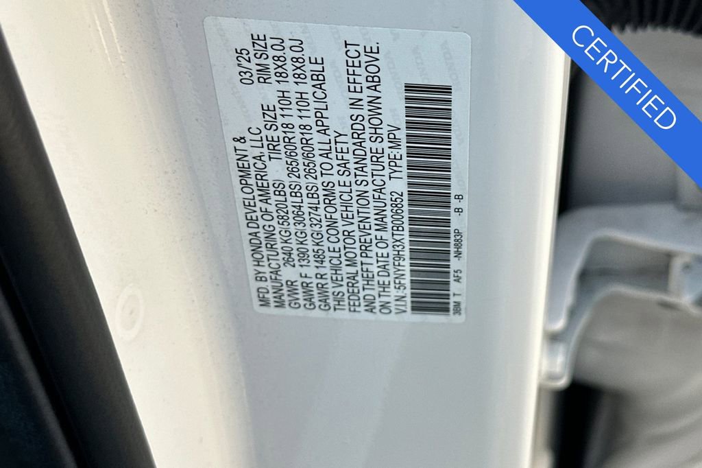 Certified 2026 Honda Passport RTL image 32