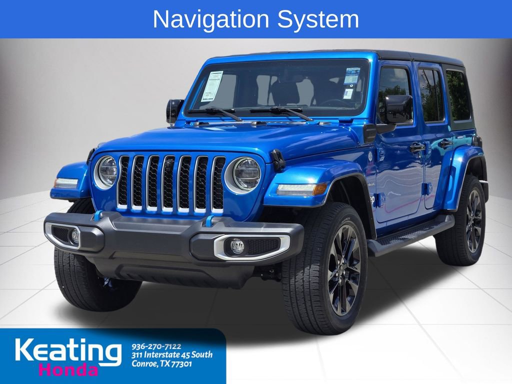 Used 2022 Jeep Wrangler Unlimited Sahara w/ Cold Weather Group AWD/4WD image 4