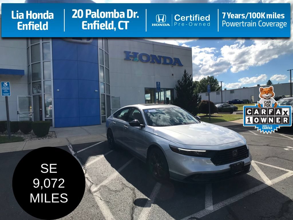 Certified 2025 Honda Accord SE image 1