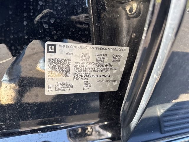 Used 2019 Chevrolet Silverado 1500 LT Trail Boss image 34