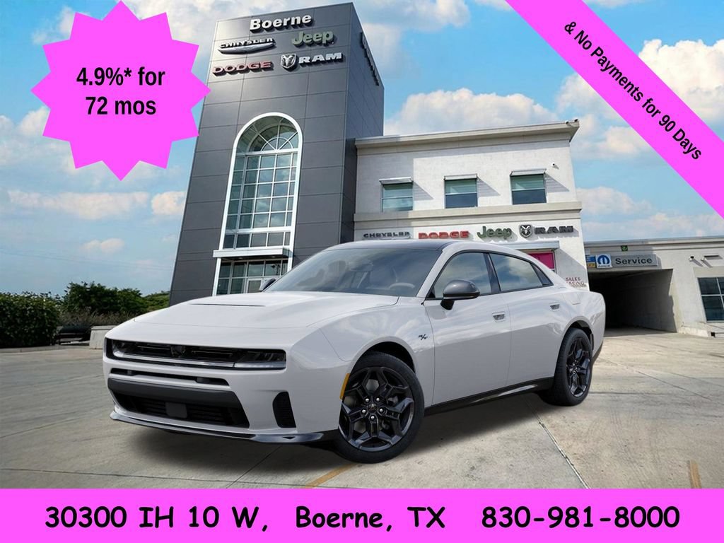 New 2026 Dodge Charger R/T w/ Blacktop Package