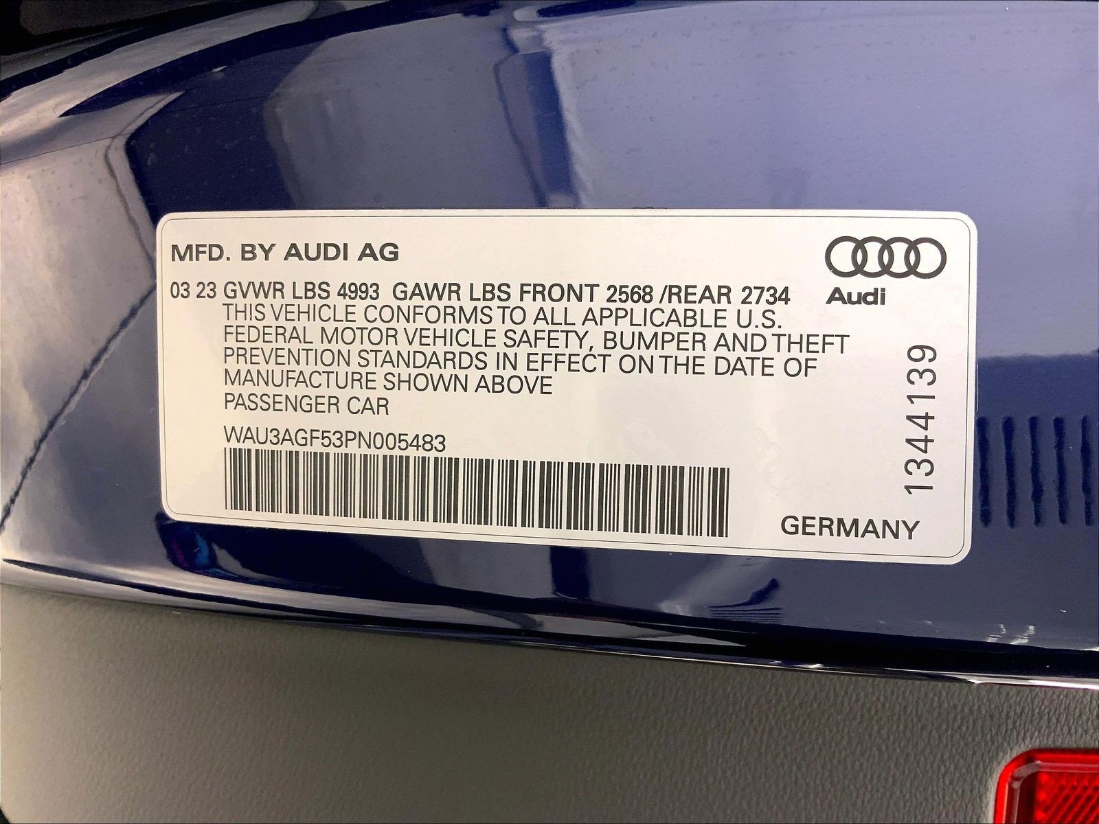 Certified 2023 Audi A5 2.0T Premium w/ Convenience Package AWD/4WD image 31