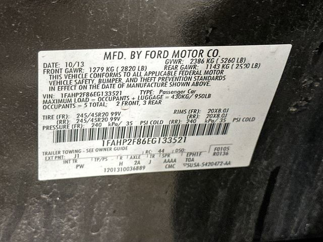 Used 2014 Ford Taurus Limited w/ Equipment Group 301A FWD image 30
