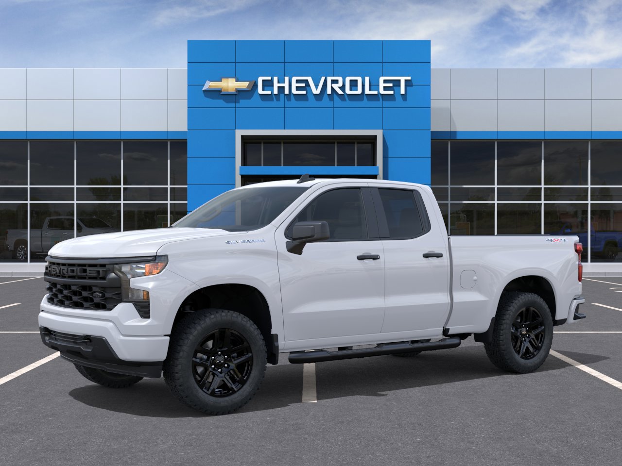New 2025 Chevrolet Silverado 1500 Custom w/ Turbomax Blackout Package image 2