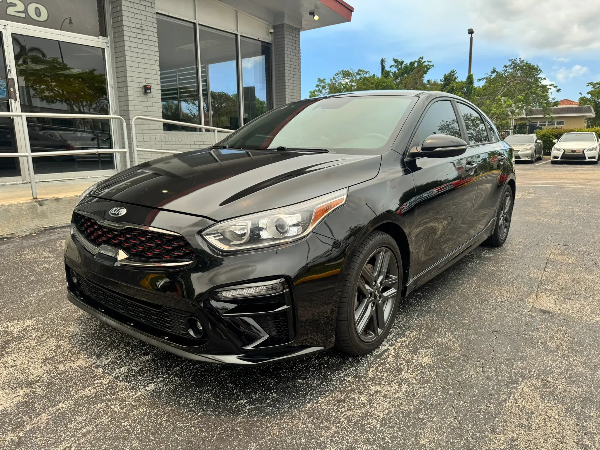 Used 2020 Kia Forte GT-Line w/ Paint Protection Package FWD image 1