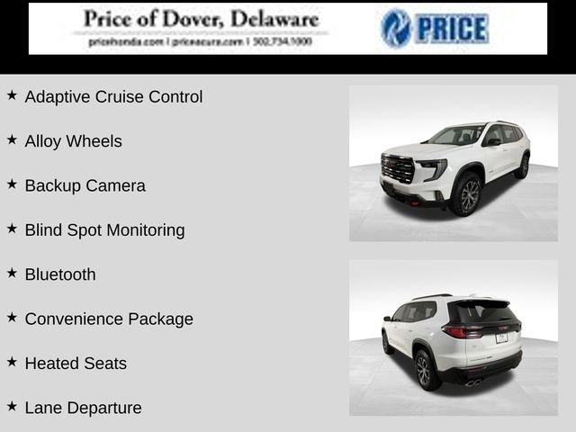 Used 2025 GMC Acadia AT4 AWD/4WD image 2
