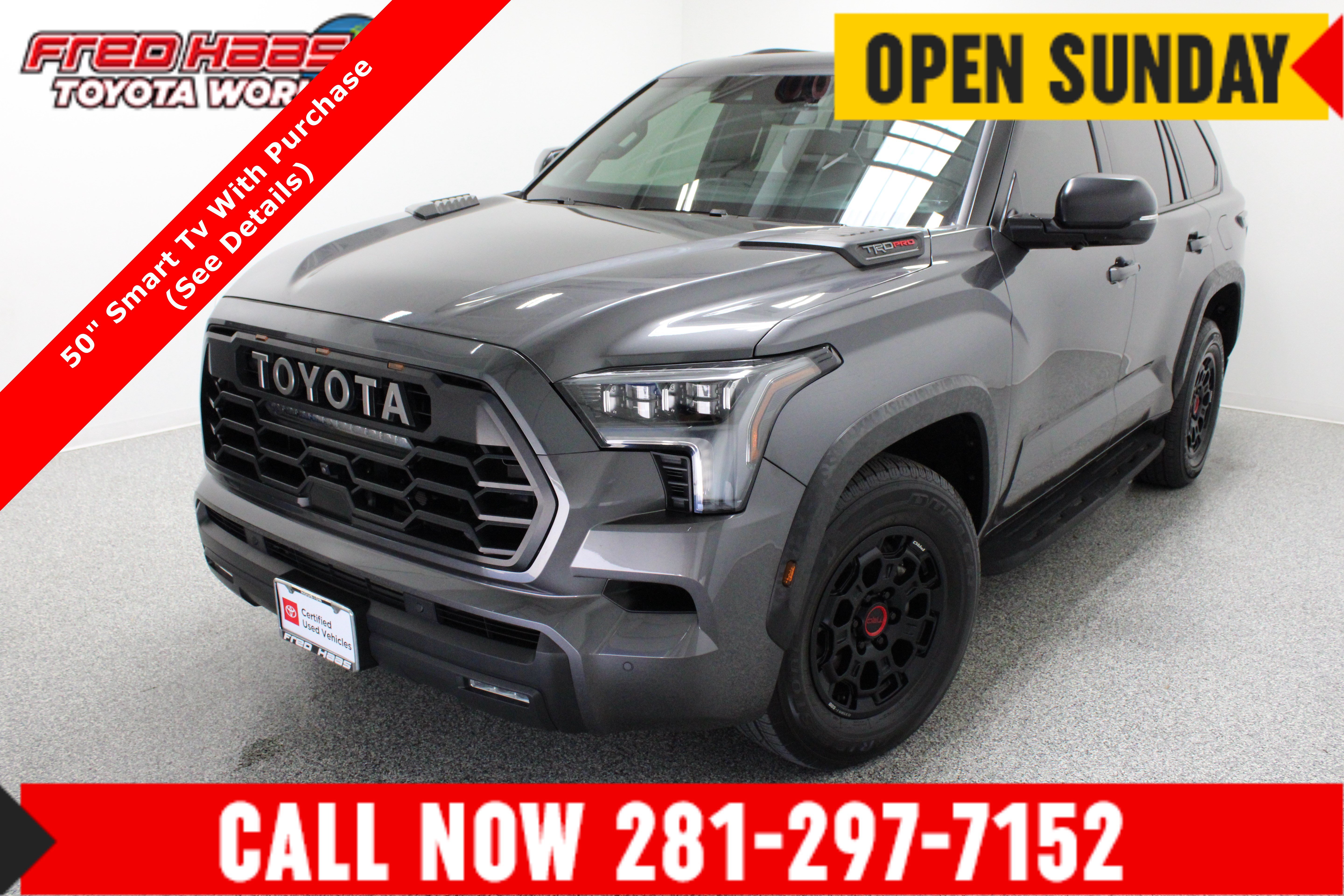 Used 2024 Toyota Sequoia TRD Pro AWD/4WD image 1