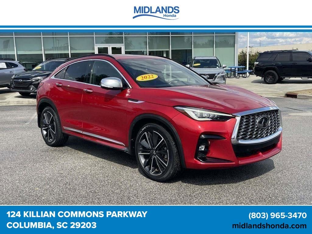 Used 2022 INFINITI QX55 Essential w/ Proactive Package AWD/4WD video 1