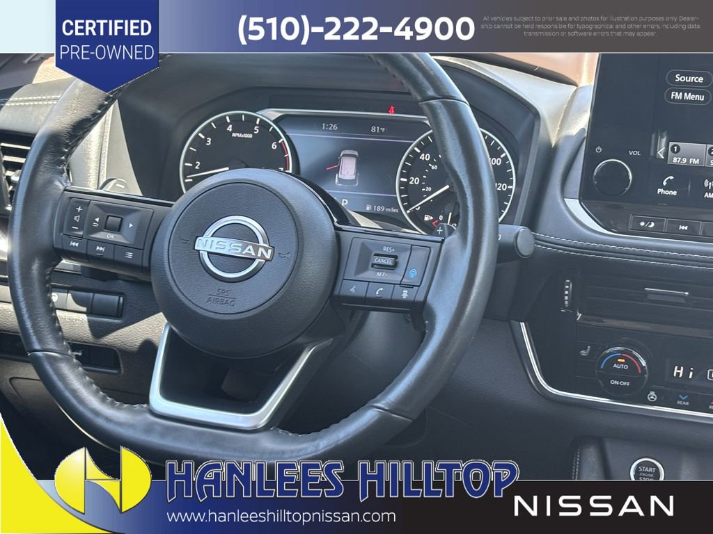 Certified 2022 Nissan Rogue SL w/ SL Premium Package image 10