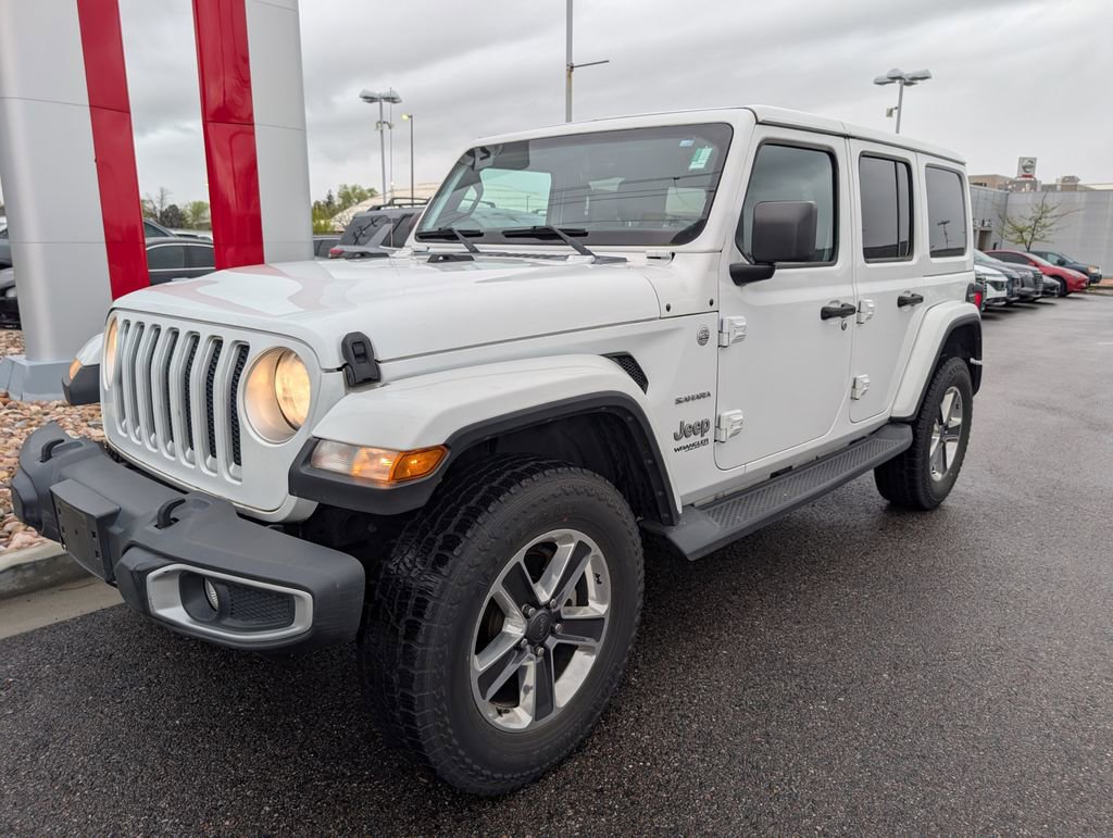 Used 2018 Jeep Wrangler Unlimited Sahara w/ Uconnect 4C Nav & Sound Group image 3
