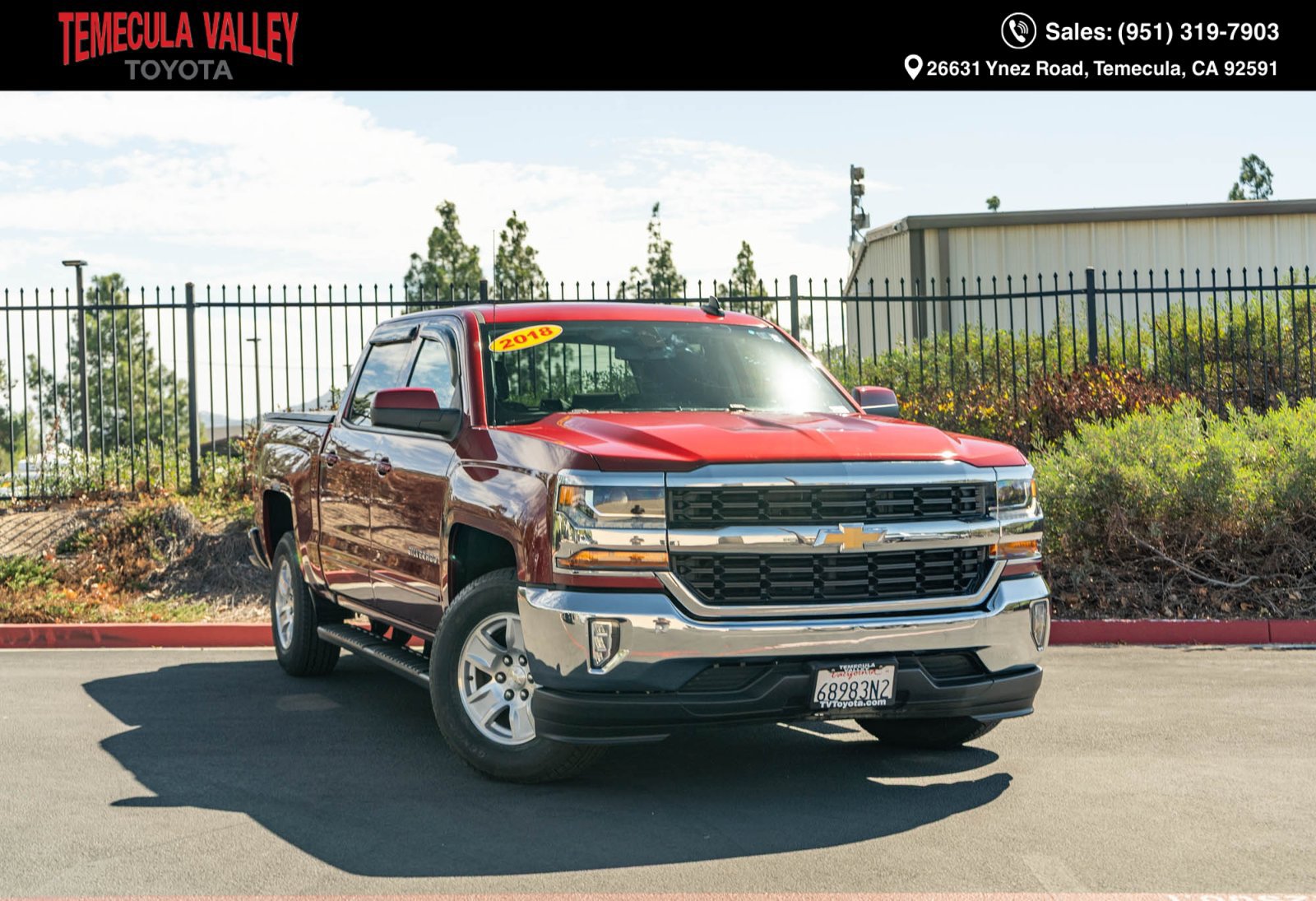 Used 2018 Chevrolet Silverado 1500 LT w/ LT Eassist Package RWD image 1