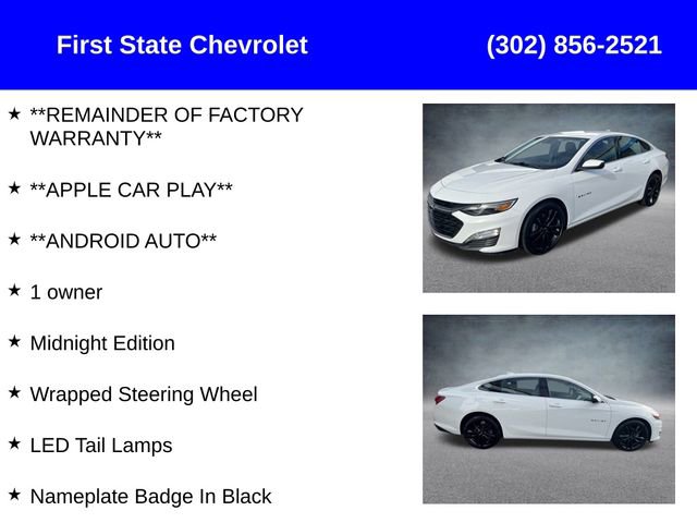 Used 2024 Chevrolet Malibu LT w/ Sport Edition image 2