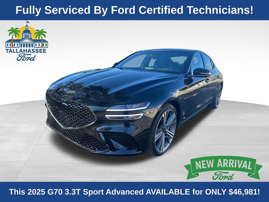 Used 2025 Genesis G70 3.3T Advanced w/ Sport Prestige Package image 1