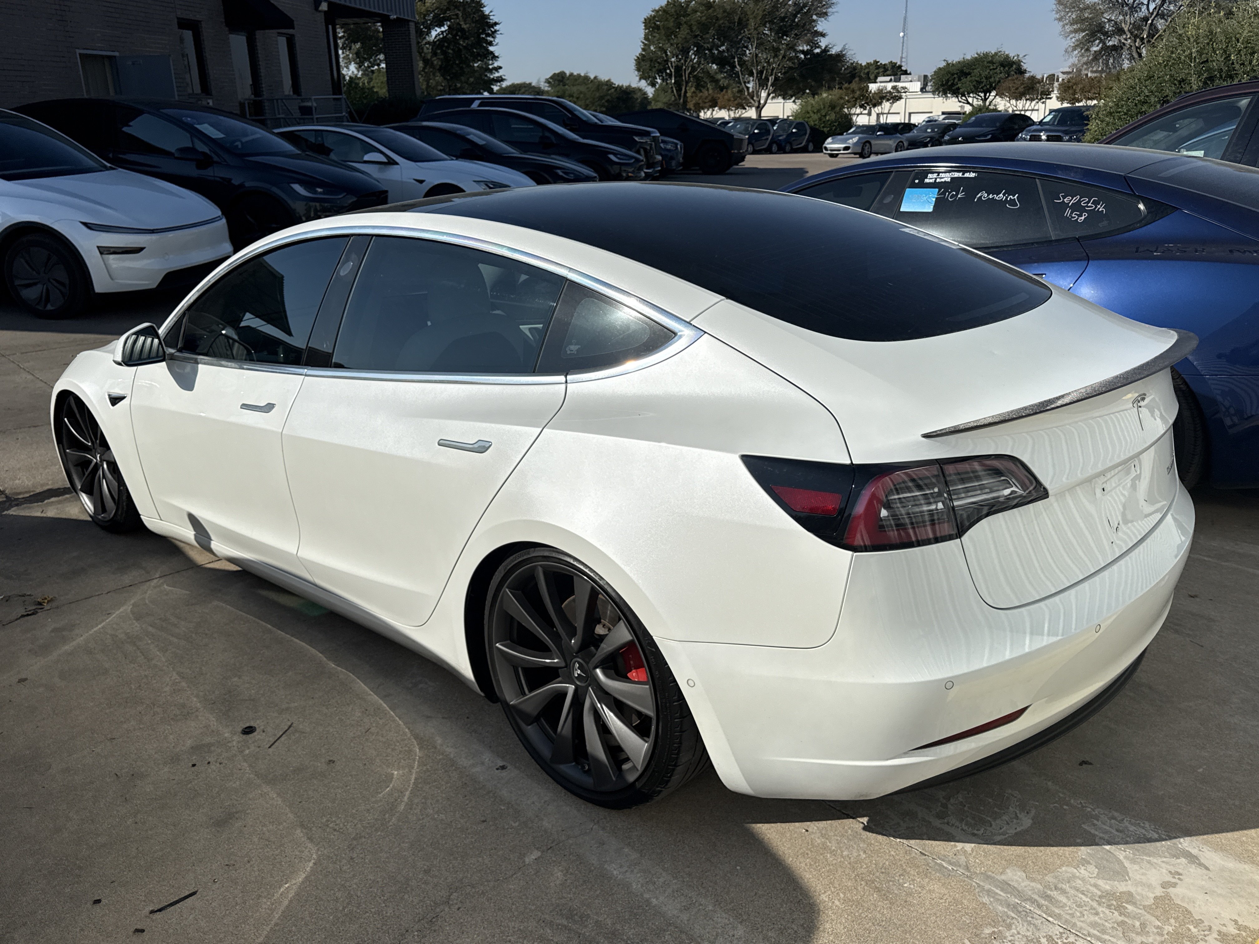 Used 2020 Tesla Model 3 Performance AWD/4WD image 3
