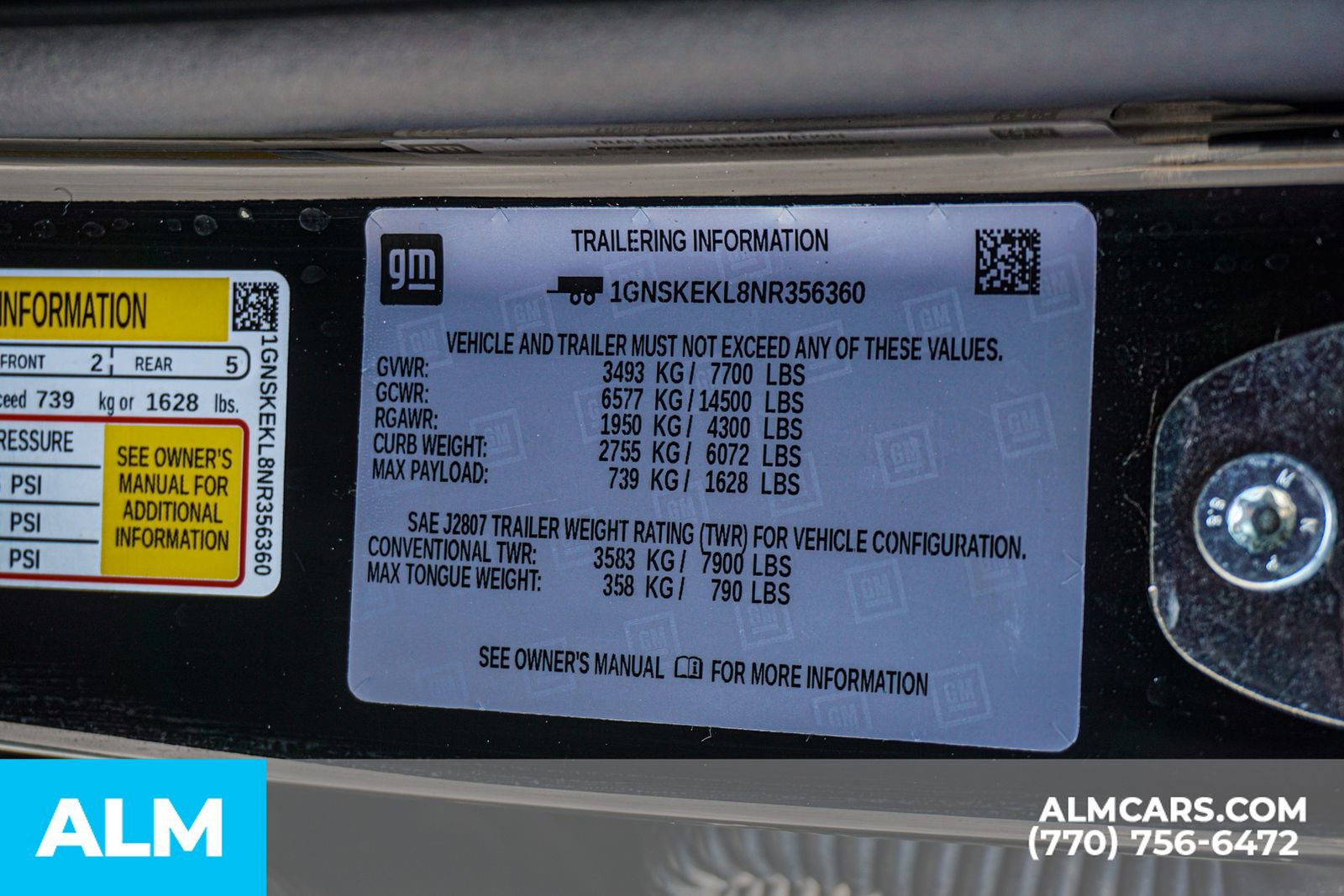 Used 2022 Chevrolet Suburban RST w/ Sport Performance Package AWD/4WD image 67