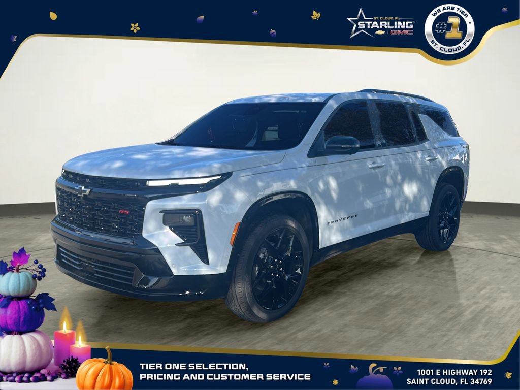 New 2026 Chevrolet Traverse RS w/ LPO, Floor Liner Package