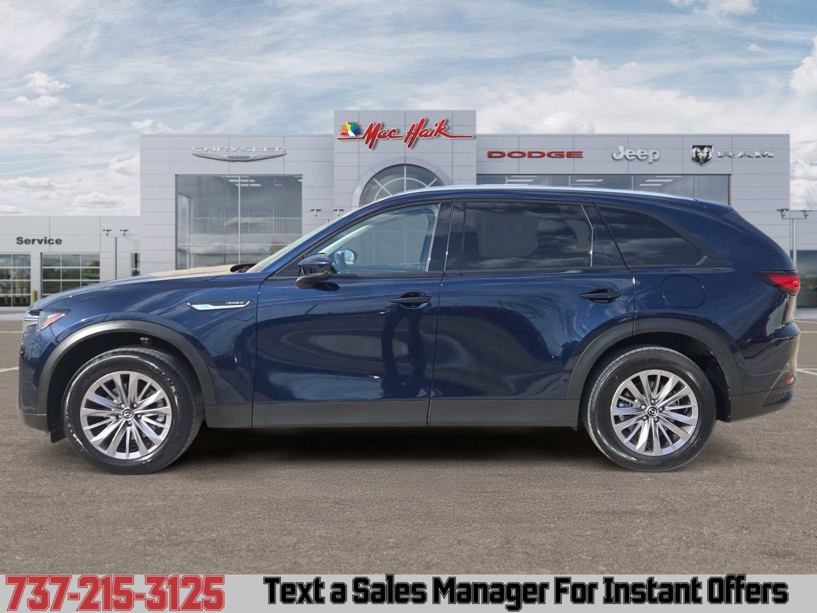 Used 2025 MAZDA CX-90 Plug-In Hybrid w/ Preferred image 2