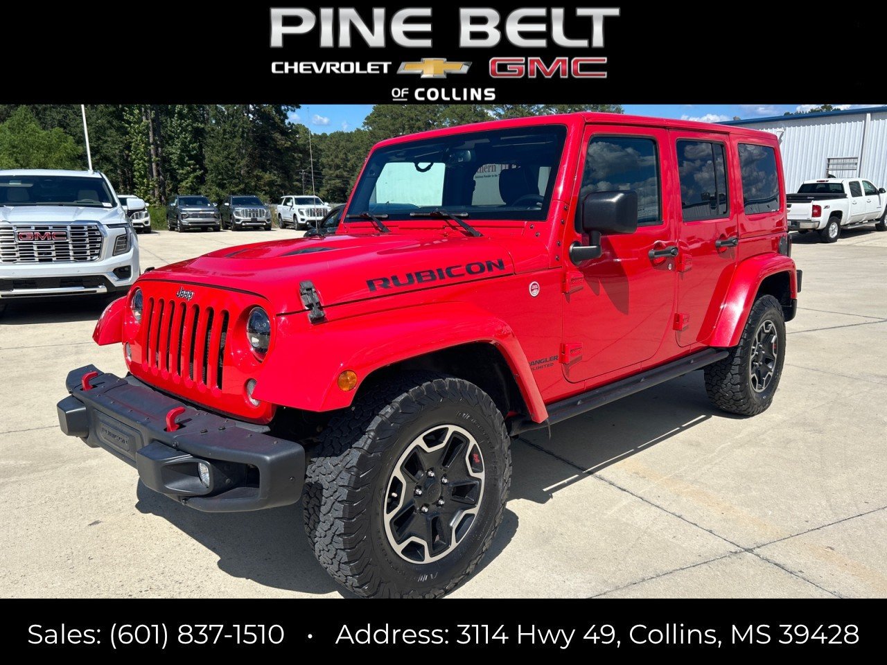 Used 2016 Jeep Wrangler Unlimited Rubicon