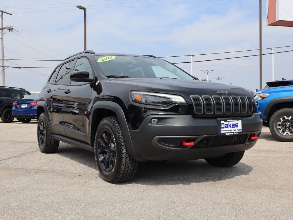 Used 2022 Jeep Cherokee Trailhawk w/ Sun, Sound & Nav Group
