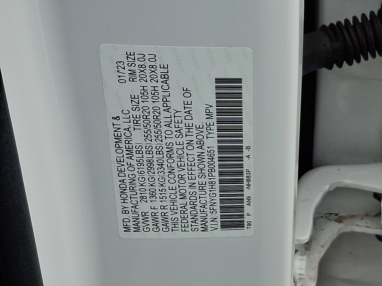 Used 2023 Honda Pilot Elite image 27