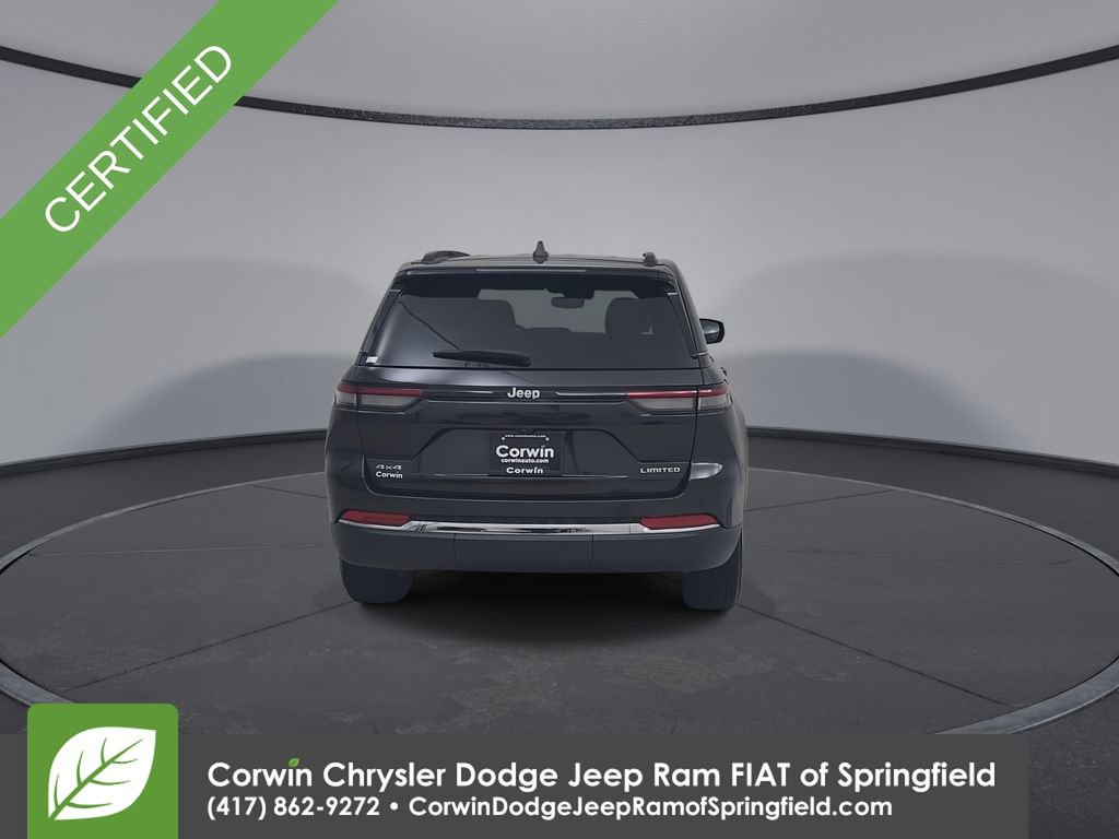 Certified 2023 Jeep Grand Cherokee Limited w/ Trailer Tow Prep Group (B) image 13