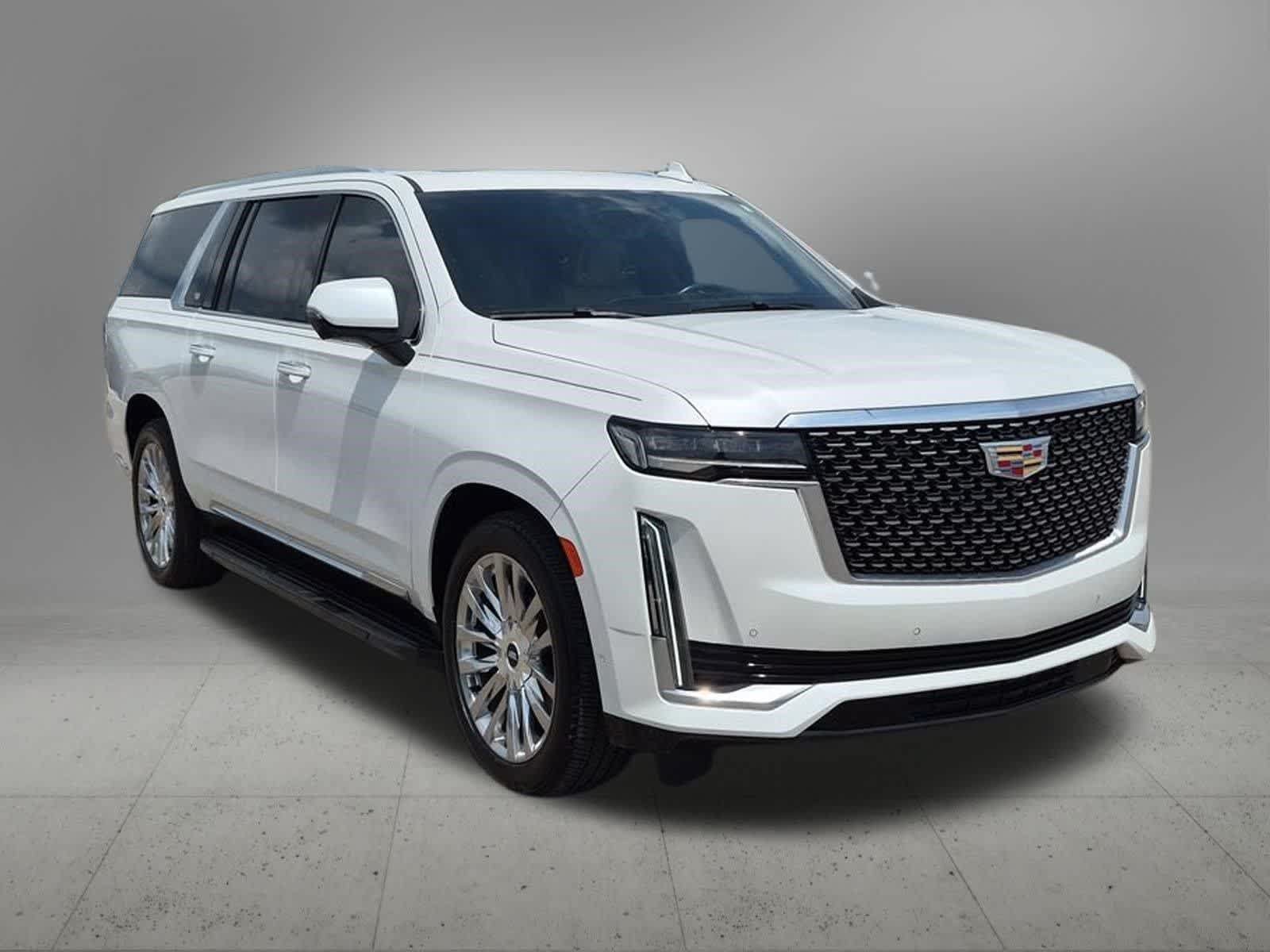 Used 2021 Cadillac Escalade ESV Premium Luxury w/ Driver Assist Tech Package RWD image 8