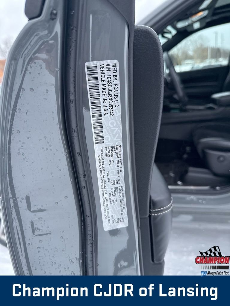 Used 2022 Dodge Durango SRT w/ Trailer Tow Group IV image 11